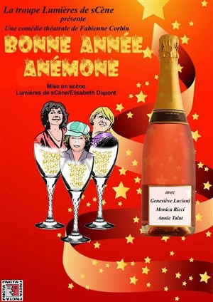 Affiche de Bonne année Anémone