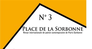 Affiche de Lancement du troisième numéro de la revue de poésie