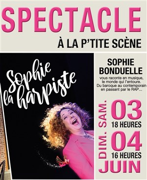 Affiche de Sophie Bonduelle dans Sophie la Harpiste
