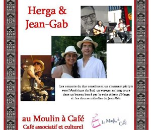 Affiche de Herga & Jean-Gab | Soirée Amérique Latine