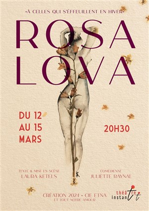 Affiche de Rosa Lova : À celles qui s'effeuillent en hiver