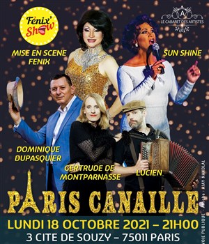 Affiche de Paris canaille