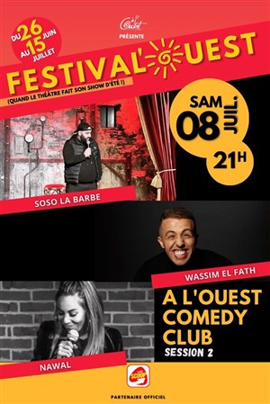 Affiche de A l'Ouest Comedy Club | Session 2