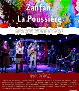 Affiche de Bal Séga avec Zanfan La Poussière