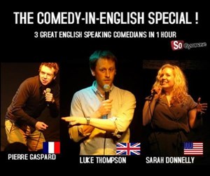 Affiche de The Comedy-In-English Special ! | Stand up en anglais