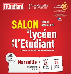 Affiche de Salon du Lycéen et de L'Etudiant de Marseille