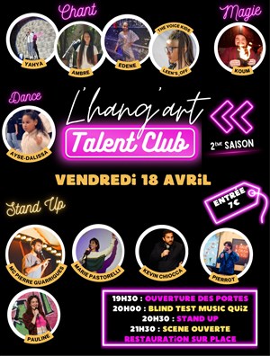 Affiche de L'Hang'art Talent Club