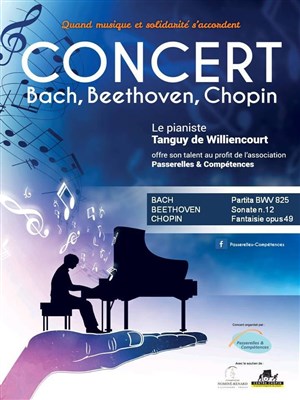 Affiche de Récital Tanguy de Williencourt