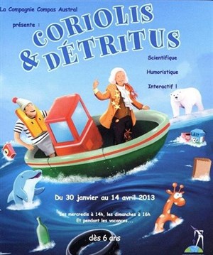 Affiche de Coriolis et détritus