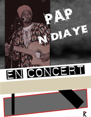 Affiche de Pap N'Diaye en concert