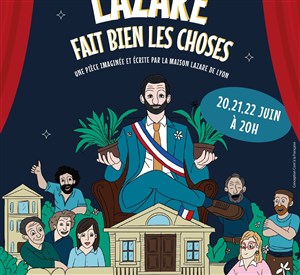 Affiche de Lazare fait bien les choses