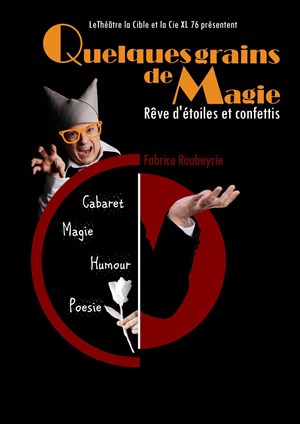 Affiche de Fabrice Roubeyrie dans Quelques grains de Magie, Rêve d'étoiles et confettis