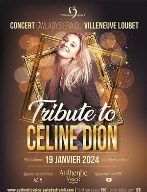 Affiche de Tribute Céline Dion