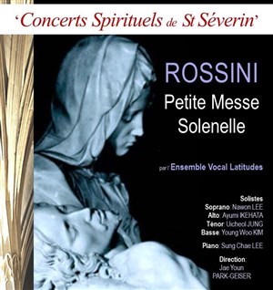 Affiche de Petite Messe Solenelle de Rossini