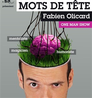 Affiche de Fabien Olicard dans Mots de Tête