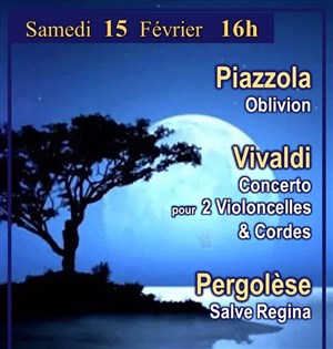 Affiche de Vivaldi : Concerto & Pergolèse : Salve Regina