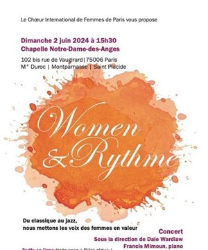 Affiche de Women & Rythme 2024