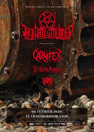 Affiche de Thy art is murder