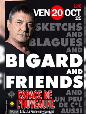 Affiche de Jean Marie Bigard dans Bigard and Friends