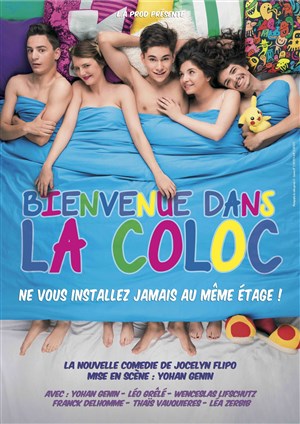 Affiche de Bienvenue dans la coloc