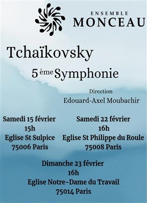 Affiche de Symphonie n°5 de Tchaïkovski