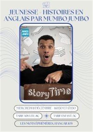 Affiche de Story Time - Petites histoires en Anglais par Mumbo Jumbo