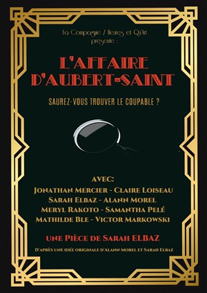 Affiche de L'affaire d'Aubert Saint
