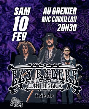 Affiche de Ezy Ryders tribute Jimi Hendrix