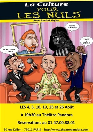 Affiche de Rachid Vegas dans La culture pour les nuls