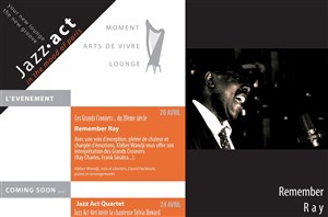Affiche de Remember Ray - Les Grands Crooners du 20ème siècle