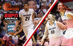Affiche de Basket Eurojam Paris 2012 : Penn State - AMW Team France & Colorado - AMW Team France