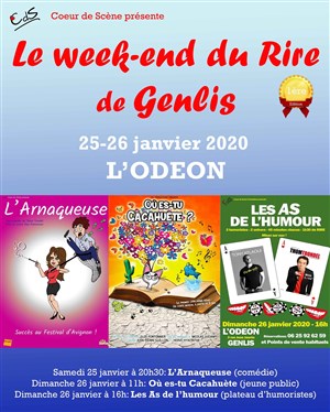 Affiche de Pass 2 jours : Week-End du Rire de Genlis