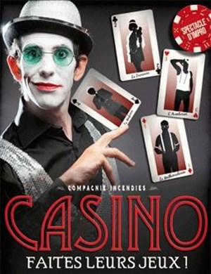 Affiche de Casino, le spectacle d'improvisation