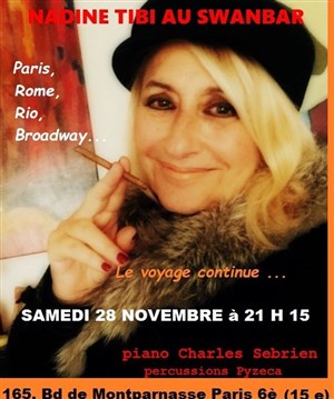 Affiche de Nadine Tibi : De Paris à Broadway