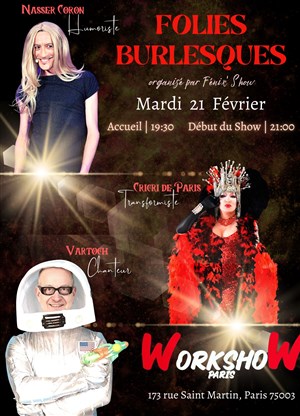 Affiche de Folies Burlesques