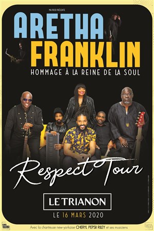 Affiche de Respect tour | Tribute to Aretha Franklin