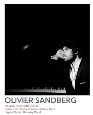 Affiche de Récital de piano - Olivier Sandberg