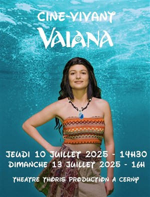 Affiche de Ciné-vivant : Vaiana