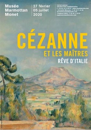 Affiche de Visite guidée de l'exposition Cézanne et les maîtres, rêve d'Italie | par Michel Lhéritier