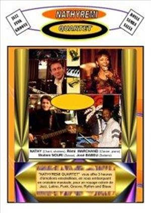 Affiche de Nathyremi Quartet : jazz, funk, latino