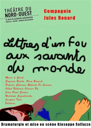 Affiche de Lettres d'un fou aux savants du monde