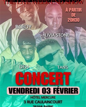 Affiche de The week-end live