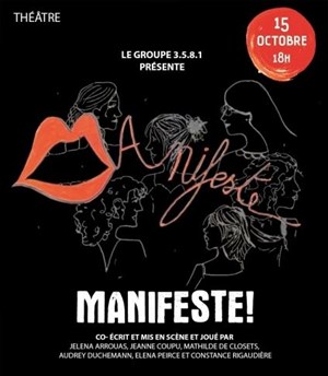 Affiche de Manifeste !