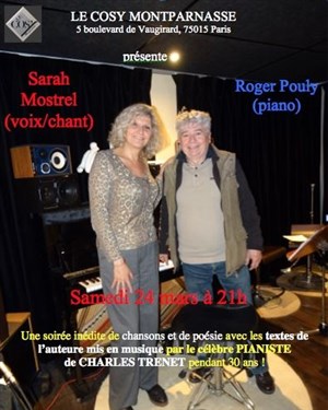 Affiche de Sarah Mostrel avec Roger Pouly