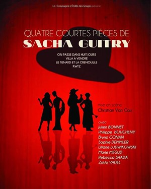 Affiche de Quatre courtes pièces de Sacha Guitry