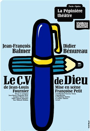 Affiche de Le CV de Dieu | avec Jean-François Balmer et Didier Bénureau