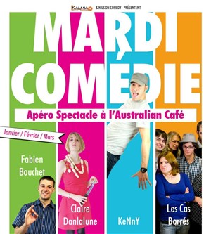Affiche de Mardi Comédie, l'apéro spectacle
