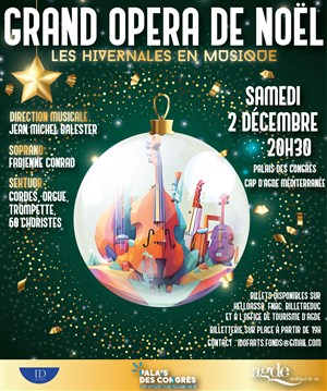 Affiche de Grand Opera de Noël