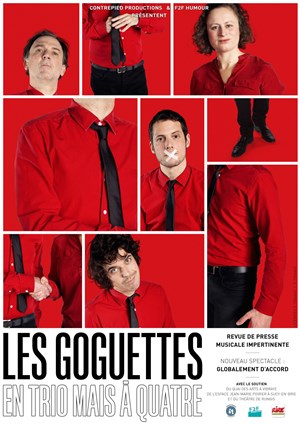 Affiche de Les Goguettes en trio mais à quatre