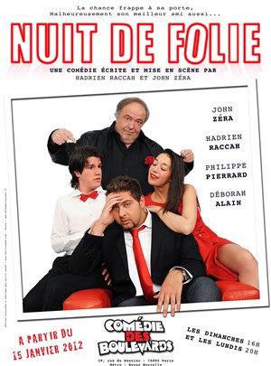 Affiche de Nuit de folie